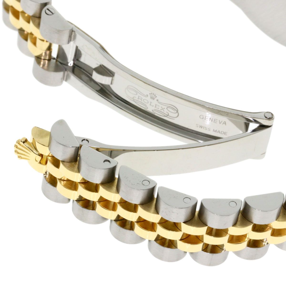 Rolex Datejust Diamond Watch SS Yellow Gold 18k — view 8