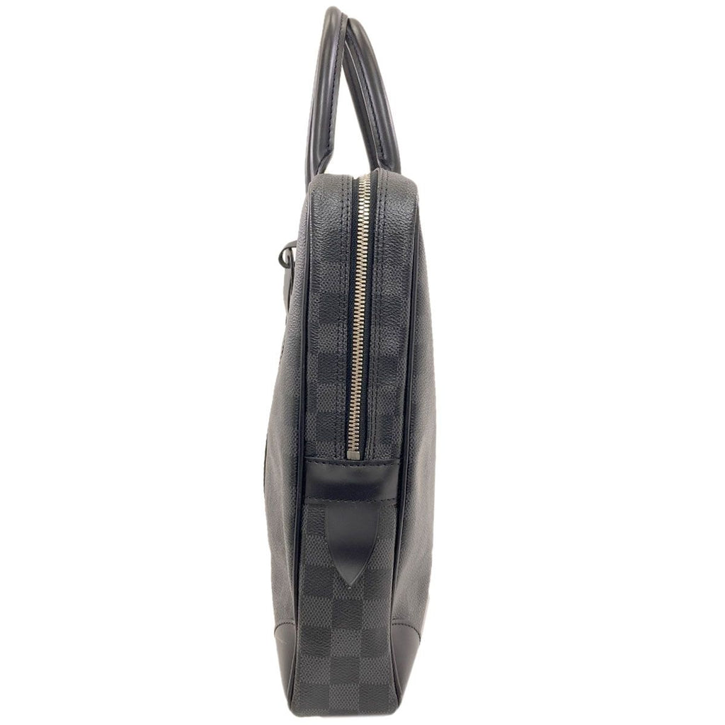 Louis Vuitton Porte Documents Jour Business Bag Damier Canvas — view 3