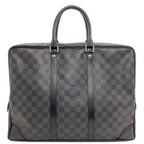 Louis Vuitton Porte Documents Jour Business Bag Damier Canvas — view 2
