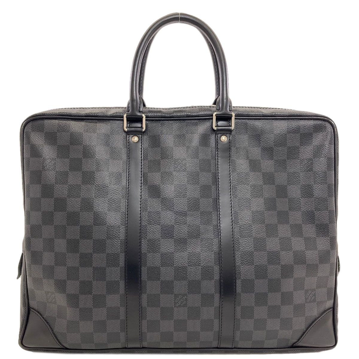 Louis Vuitton Porte Documents Jour Business Bag Damier Canvas — view 2