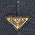 Prada Canapa Mini 2-Way Handbag Canvas — view 9