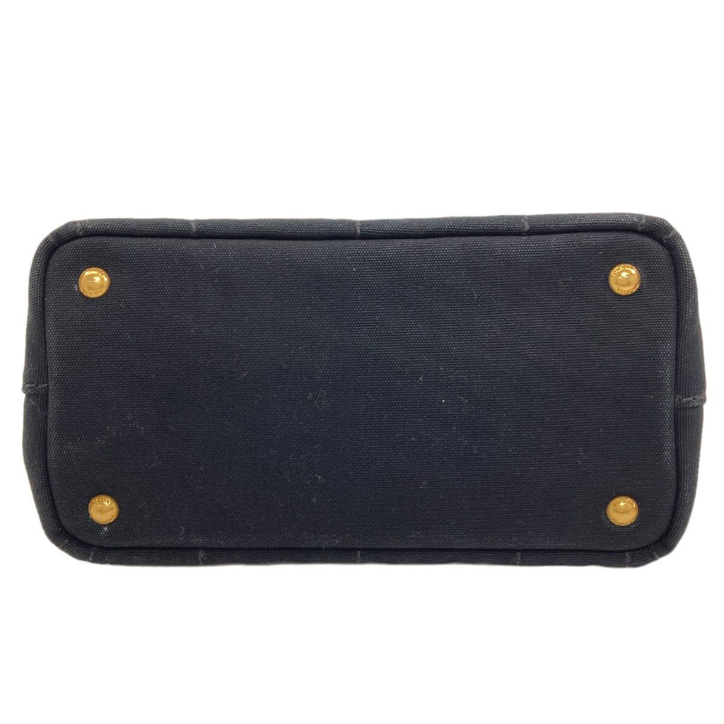 Prada Canapa Mini 2-Way Handbag Canvas — view 4