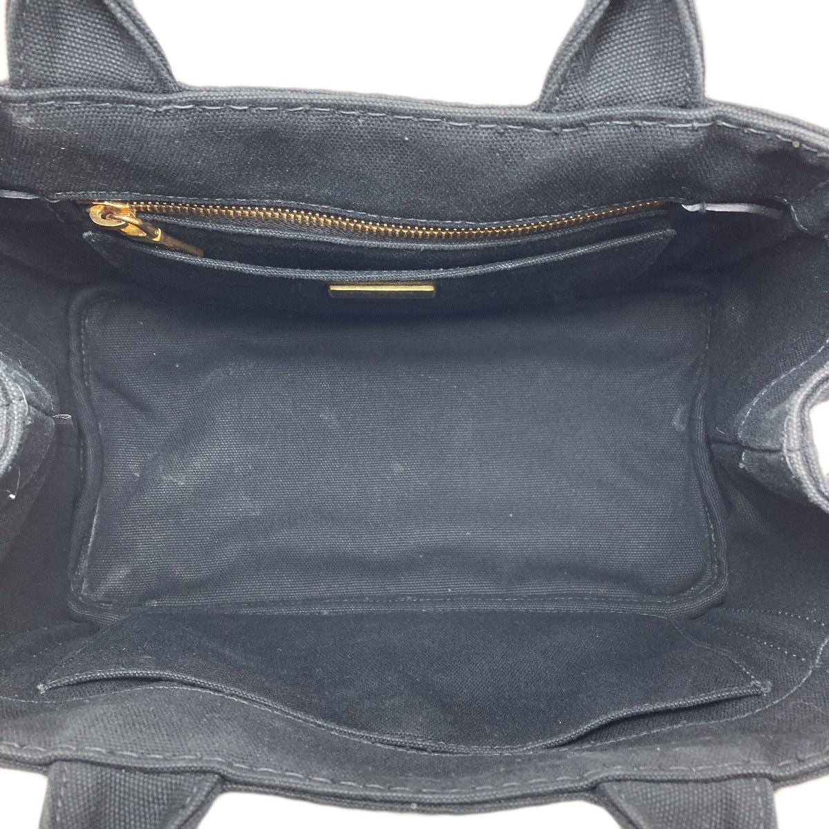 Prada Canapa Mini 2-Way Handbag Canvas — view 5