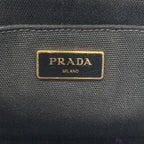 Prada Canapa Mini 2-Way Handbag Canvas — view 6