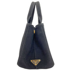Prada Canapa Mini 2-Way Handbag Canvas — view 3