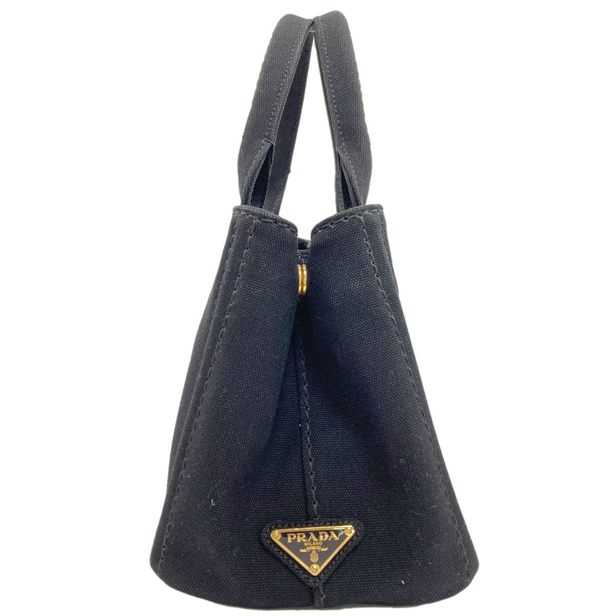 Prada Canapa Mini 2-Way Handbag Canvas — view 3