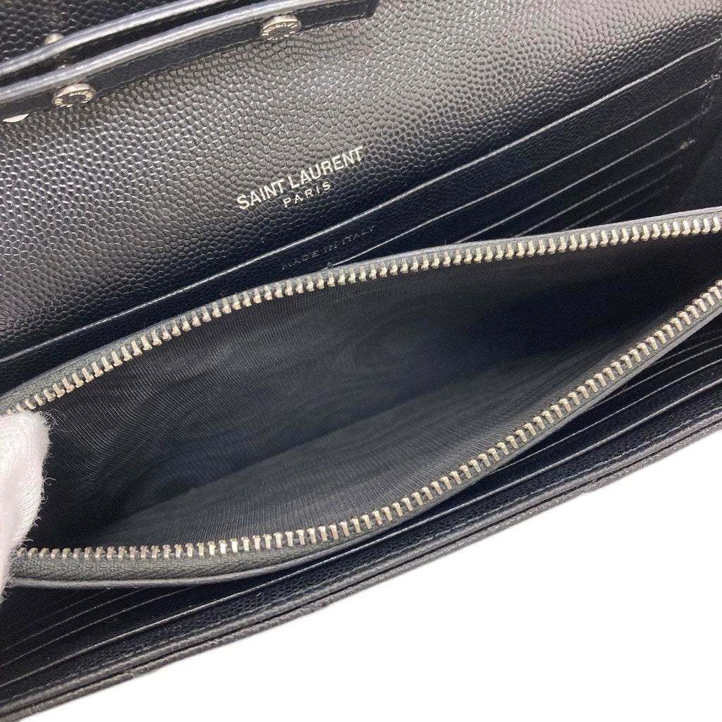 Saint Laurent Yves Chain Shoulder Stitch Bag Calf — view 6