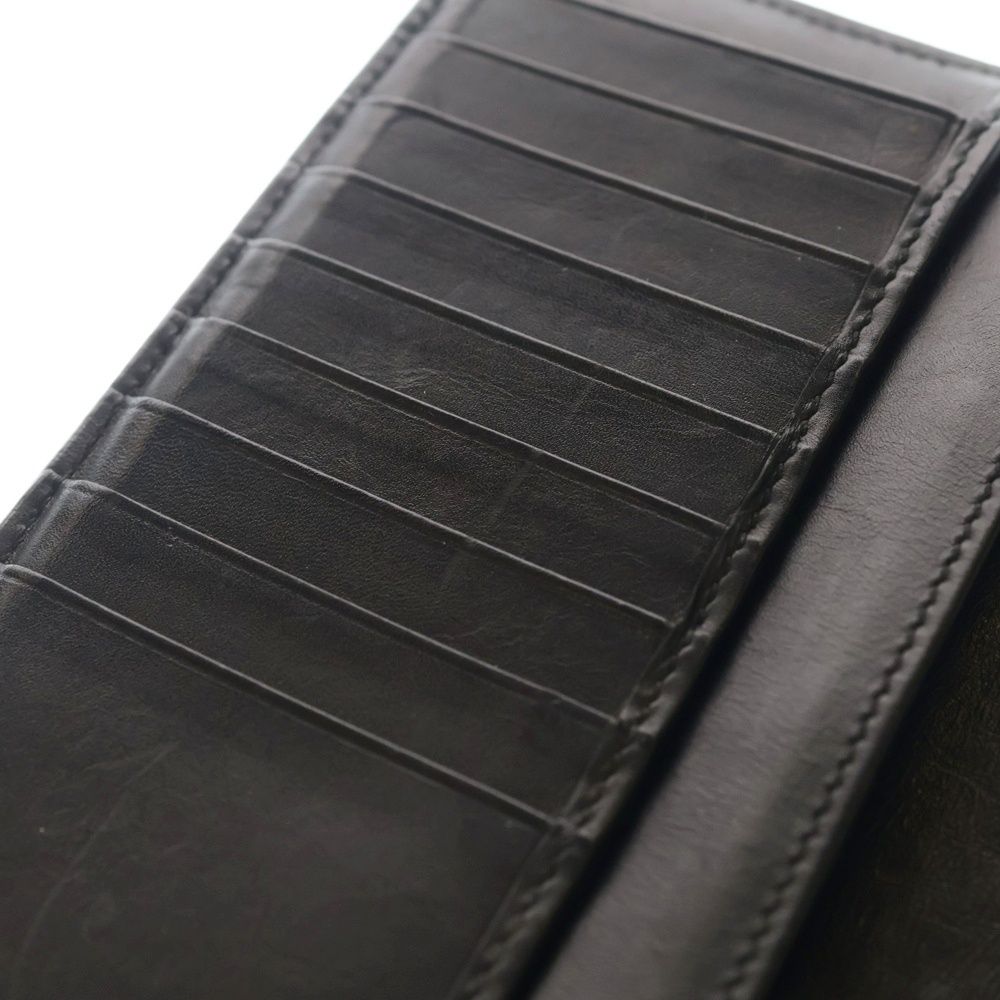 Bottega Veneta Intrecciato Bifold Wallet Leather Black — view 5