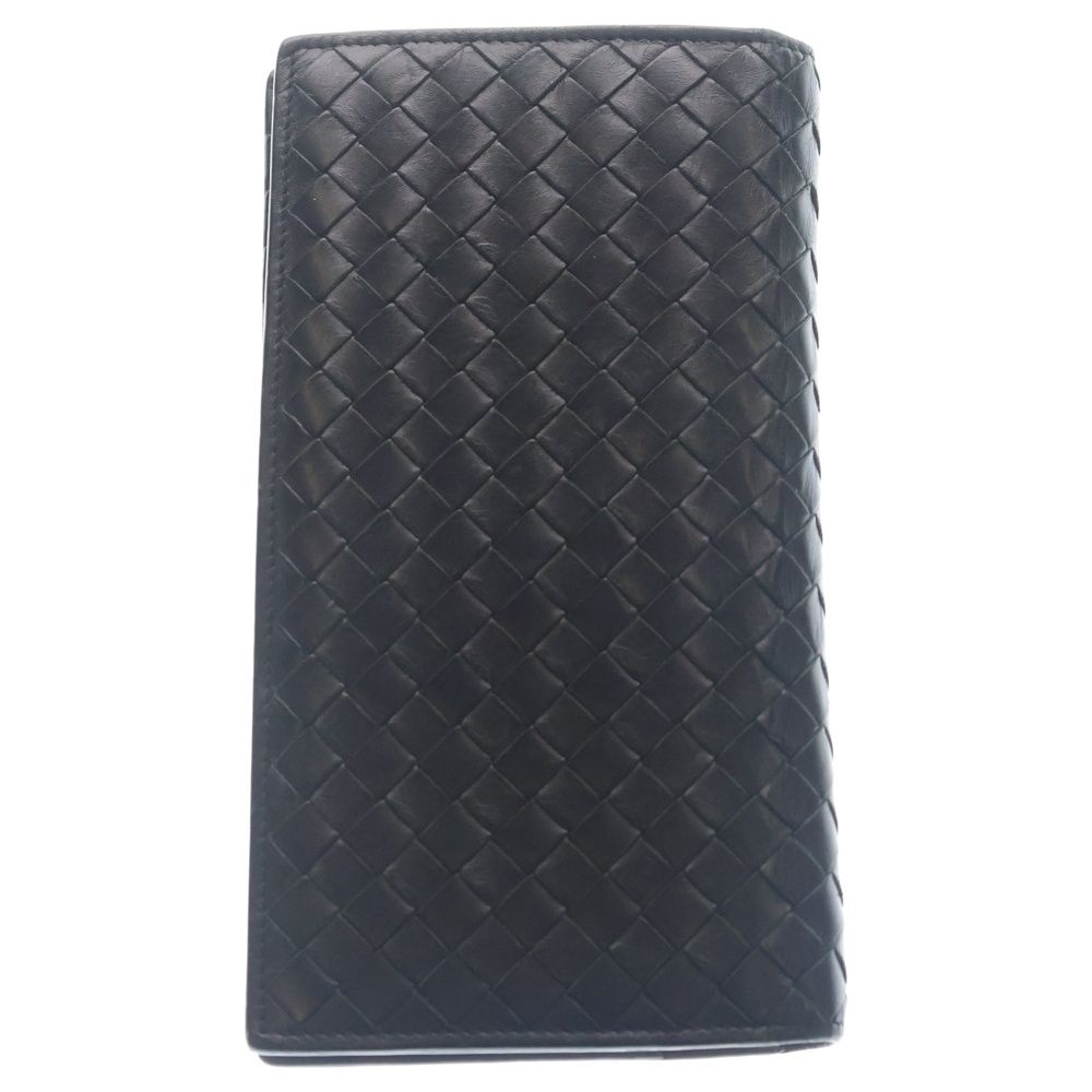 Bottega Veneta Intrecciato Bifold Wallet Leather Black — view 2