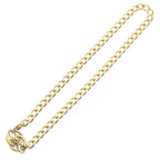 Chanel CC Logo Turnlock Necklace Pendant Chain Gold — view 2