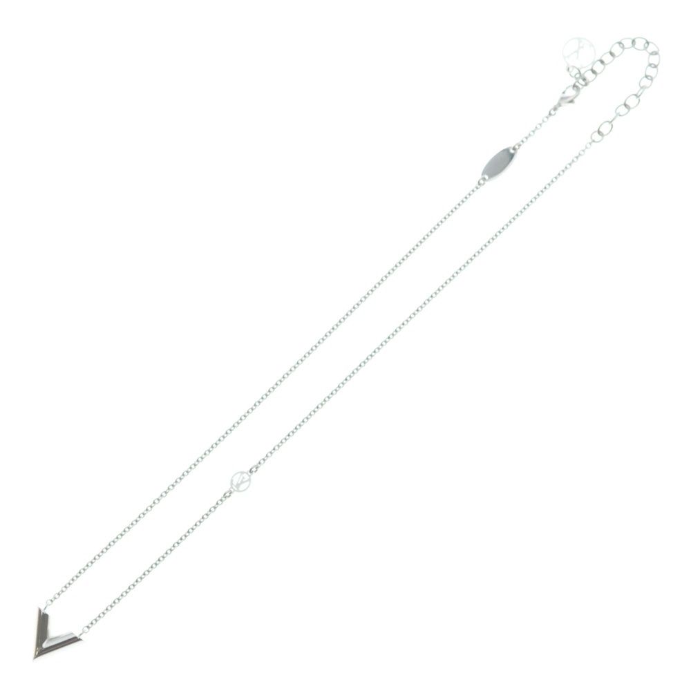 Louis Vuitton Essential Necklace Pendant Chain Silver — view 2