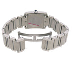 Cartier Tank Francaise MM Quartz Watch SS Silver — view 3