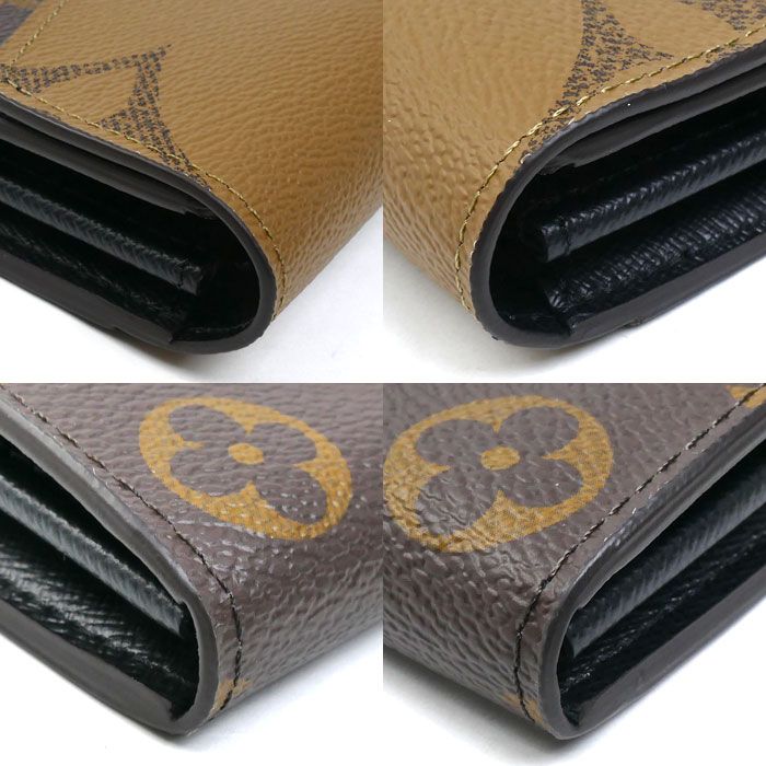 Louis Vuitton Portefeuille Sarah Wallet Monogram Giant Reverse Brown — view 5