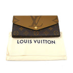 Louis Vuitton Portefeuille Sarah Wallet Monogram Giant Reverse Brown — view 7