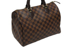 Louis Vuitton Speedy 30 Handbag Damier Canvas Gold Brown — view 4