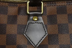 Louis Vuitton Speedy 35 Handbag Damier Canvas Brown Gold — view 5