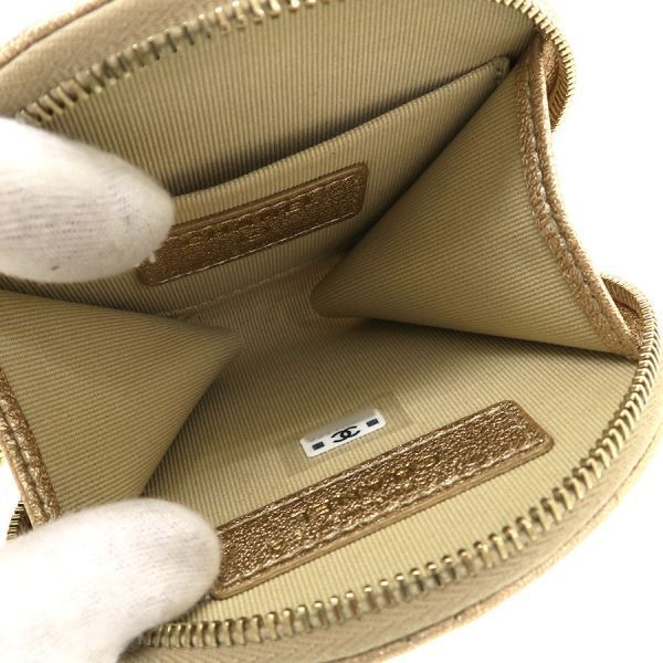 Chanel Quilted Air Pods Case Wallet — view 2