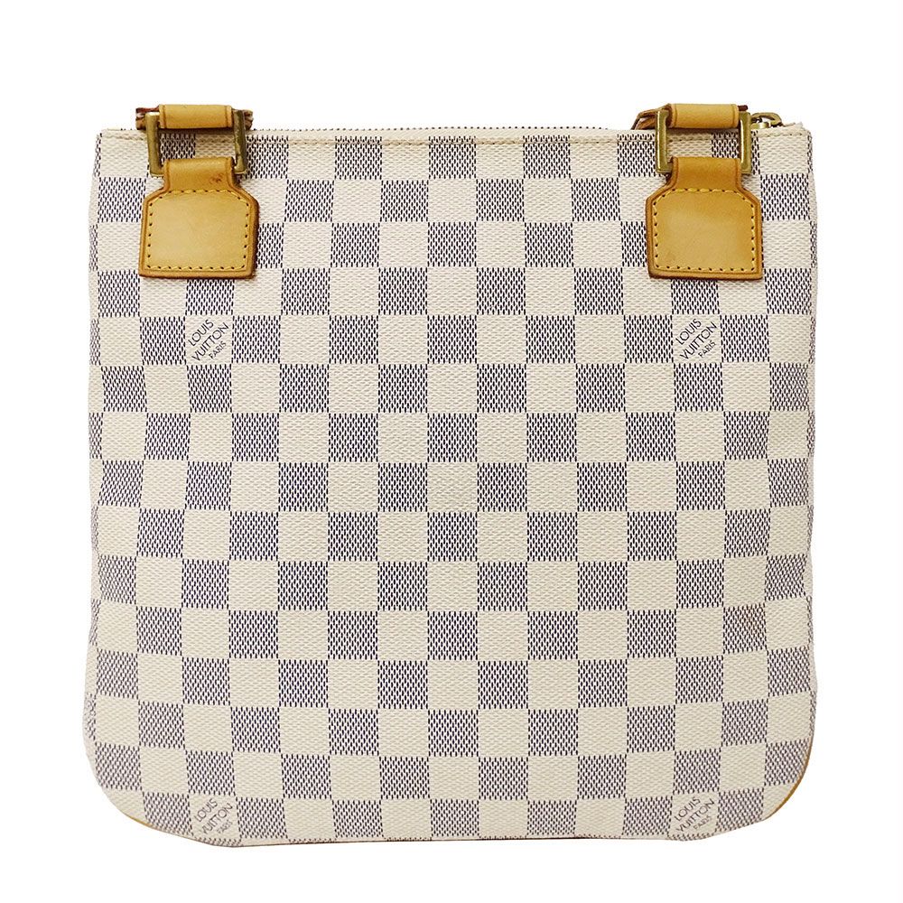 Louis Vuitton Shoulder Bag Damier Azur Canvas Pochette Bosphore Ivory Crossbody — view 2