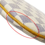 Louis Vuitton Shoulder Bag Damier Azur Canvas Pochette Bosphore Ivory Crossbody — view 8