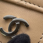 Chanel Wallet Quilted CC Logo Classic Long Flap Lambskin — view 8