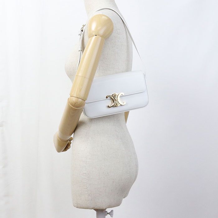 Celine Triomphe Shoulder Bag Leather — view 7