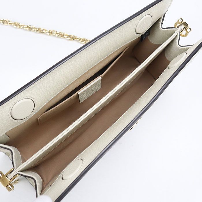 Gucci Chain Ophidia Shoulder Bag Leather — view 3