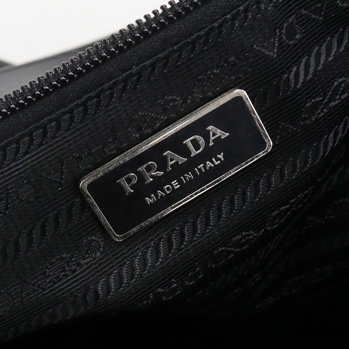 Prada Tote Nylon Totes Black — view 9