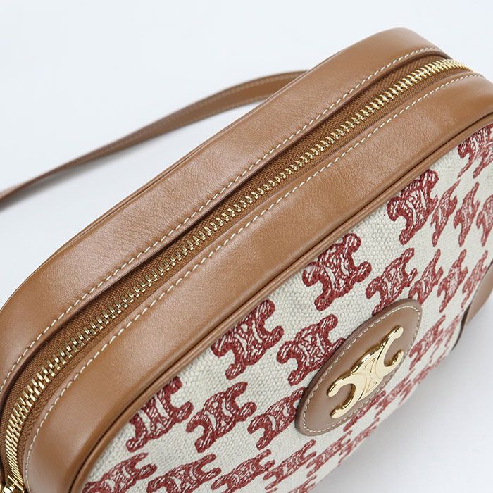 Celine Triomphe Crossbody Shoulder Bag Canvas — view 8
