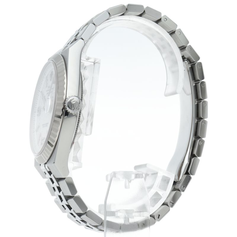 Rolex Land Watch Honeycomb Motif Box 18k White Gold SS — view 3
