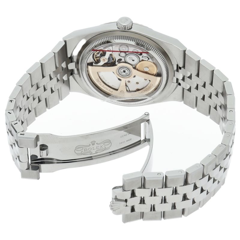 Rolex Land Watch Honeycomb Motif Box 18k White Gold SS — view 5