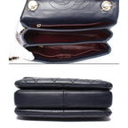 Chanel 2-Way Chain Shoulder Bag Gold Lambskin Quilted — view 3