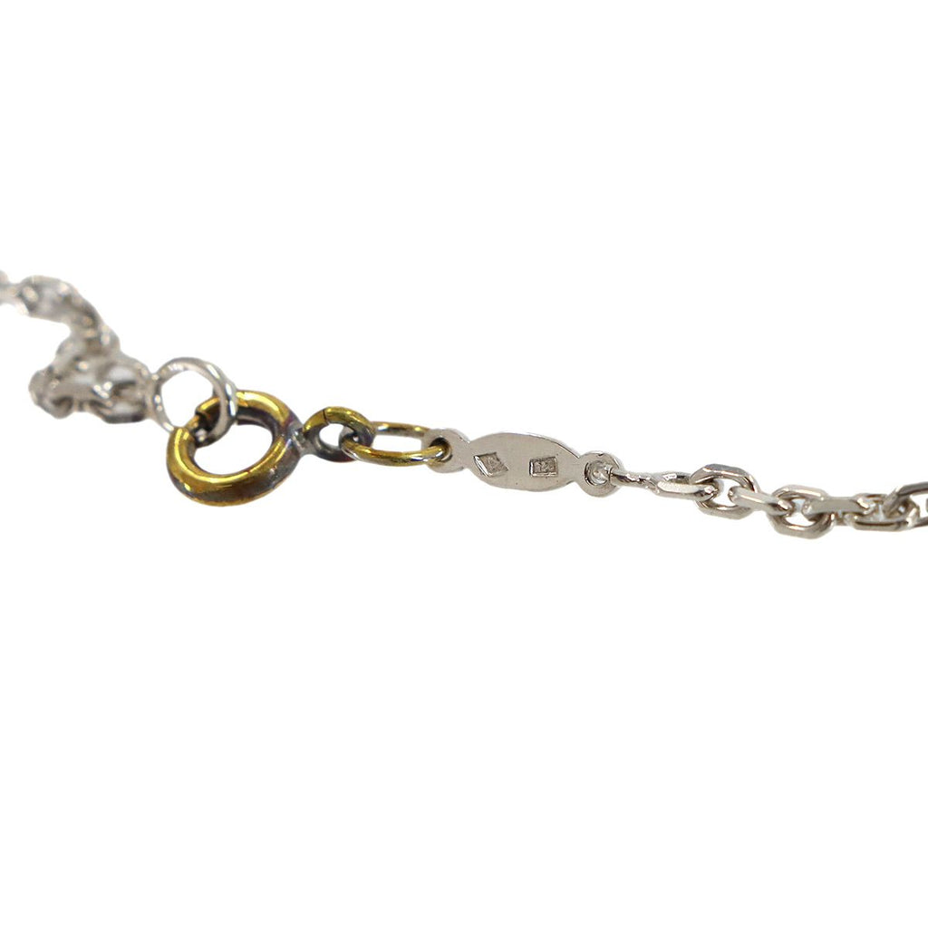 Hermes Kelly Necklace Pendant 925 Sterling Silver Argent — view 5