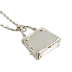 Hermes Kelly Necklace Pendant 925 Sterling Silver Argent — view 3