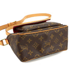 Louis Vuitton Monogram PM Shoulder Bag Brown Gold Viva-Cite — view 4