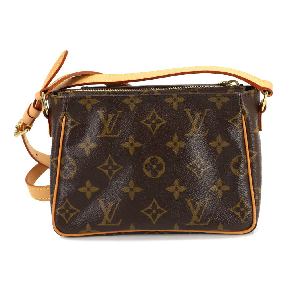 Louis Vuitton Monogram PM Shoulder Bag Brown Gold Viva-Cite — view 2