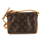 Louis Vuitton Monogram PM Shoulder Bag Brown Gold Viva-Cite — view 2