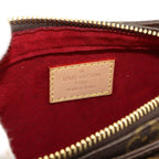 Louis Vuitton Monogram PM Shoulder Bag Brown Gold Viva-Cite — view 7