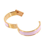 Hermes Clic Anneau Bangle Rose Dragee Pink Gold Bracelet — view 5