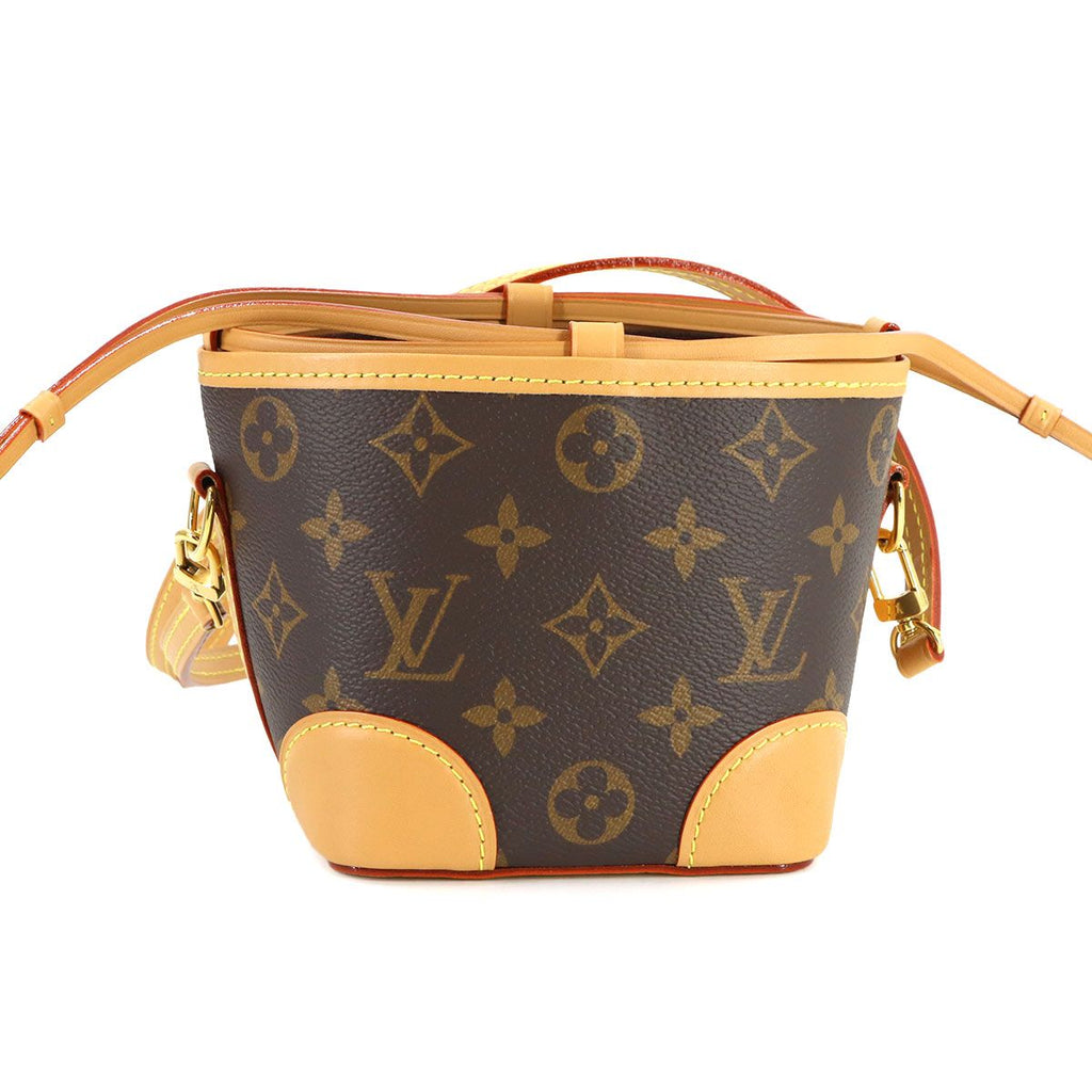 Louis Vuitton Monogram Noe Purse Shoulder Bag Brown Gold — view 2