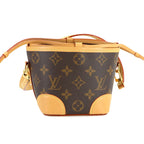 Louis Vuitton Monogram Noe Purse Shoulder Bag Brown Gold — view 2