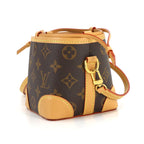 Louis Vuitton Monogram Noe Purse Shoulder Bag Brown Gold — view 3