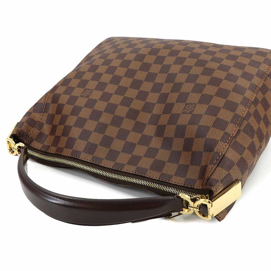 Louis Vuitton Damier Portobello PM Shoulder Bag Ebene — view 5