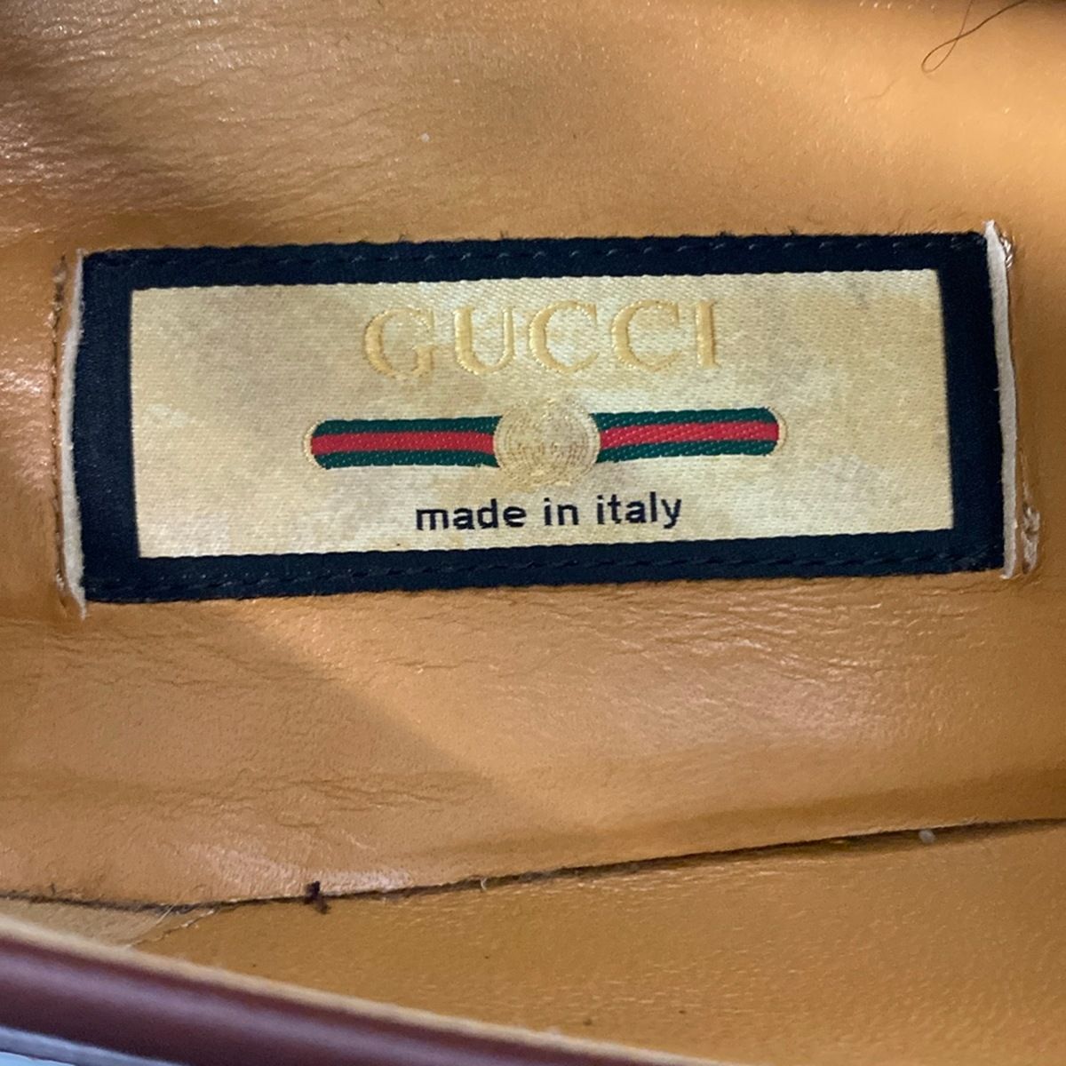 Gucci Loafers 36.5 Gold Horsebit Leather — view 5