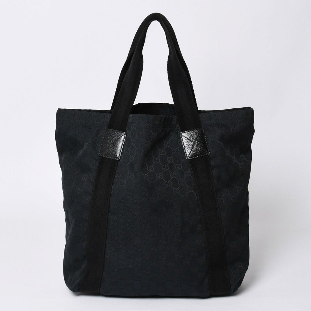 Gucci Tote Bag GG Canvas Black — view 2