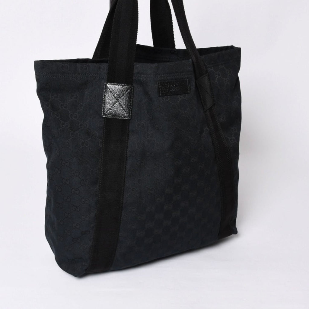 Gucci Tote Bag GG Canvas Black — view 3