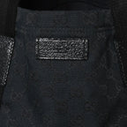 Gucci Tote Bag GG Canvas Black — view 5