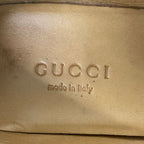 Gucci Loafers 34.5 Horsebit Sherry Black Green Red Leather — view 5