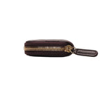 Chanel Classic Zip Coin Purse CC Logo Lambskin Purple — view 3