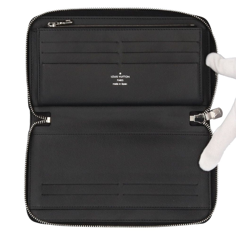 Louis Vuitton Zippy Organizer Taiga Wallet Leather — view 8