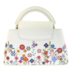 Louis Vuitton Takashi Murakami Capucines East West Mini Flower 2-Way Handbag — view 3